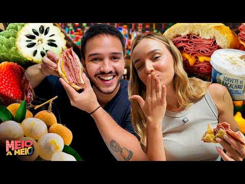 COMEMOS O CLÁSSICO LANCHE DE MORTADELA NO MERCADÃO MUNICIPAL DE SÃO PAULO | #MEIOAMEIO #32