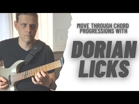 Modal Guitar Licks explained | tutorial, lesson and playalong
