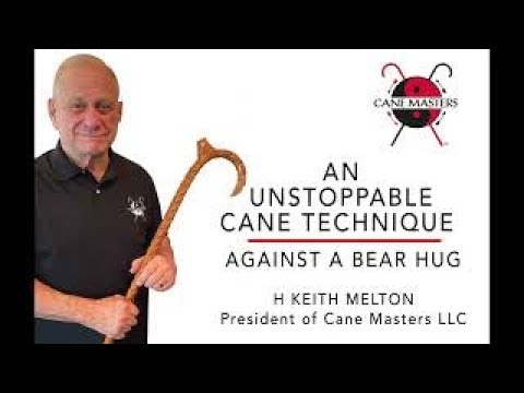 An UNSTOPPABLE Cane Technique To Break A BEAR HUG