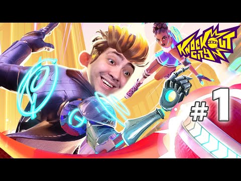 alanzoka jogando Knockout City com os amigos