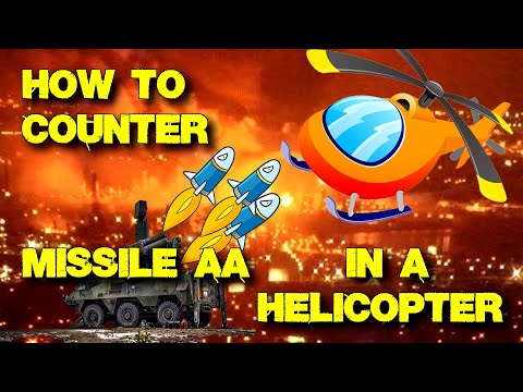 Helicopter VS Missile AA - War Thunder