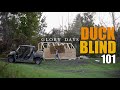 BUILD YOUR OWN DUCK BLIND!! [Glory Days Ep. 29]