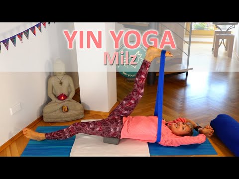 Yoga Milz stärken - Yin Yoga Sequenz 20 Min 💙 Level Basic - 1