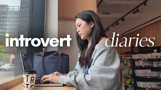 living alone as a homebody | but i forced myself to leave my apartment every day