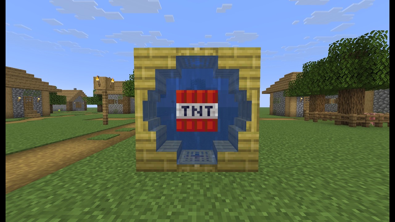 🔴Minecraft - TNT village live  #minecraft #shorts
