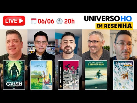 Com Evandro Fuzari! Conan, A Adoção, O Rumor da Geada, Tekkon Kinkreet e Astronauta!