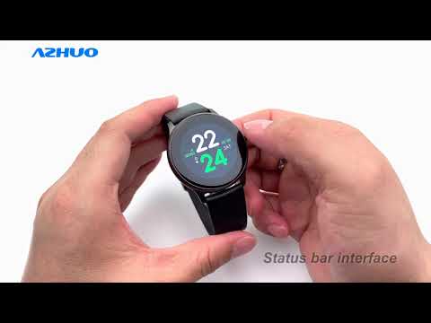 Kingwear KW13 Smart Watch with 1.2 inch AMOLED Screen nRF52840 Chipset  BLE 5.0 Smartwatch