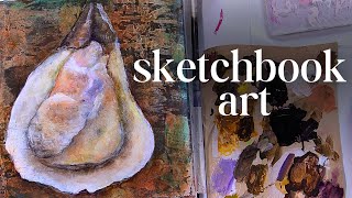 Sketchbook Art Skills - Working With Acrylic Paints