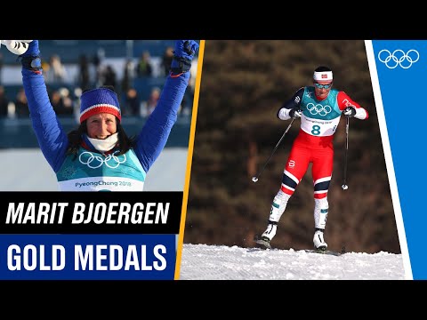 ALL Olympic Medals of Marit Bjoergen! ????????