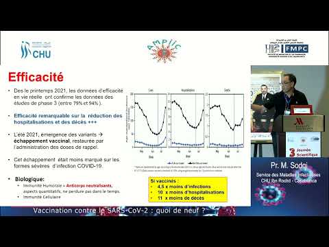 Vaccination contre le SARS-CoV-2 : quoi de neuf ? (Pr. M. Sodqi)