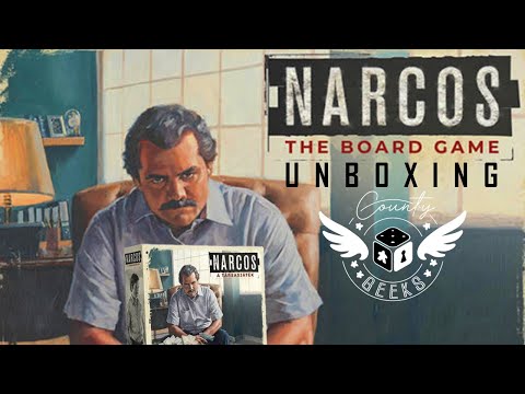 Narcos A Társasjáték játékbontás - County Geeks