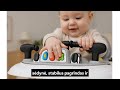 Tavalax daugiafunkcė vaikiška vaikštynė su žaislų skydeliu, reguliuojamu aukščiu ir sulankstomu dizainu