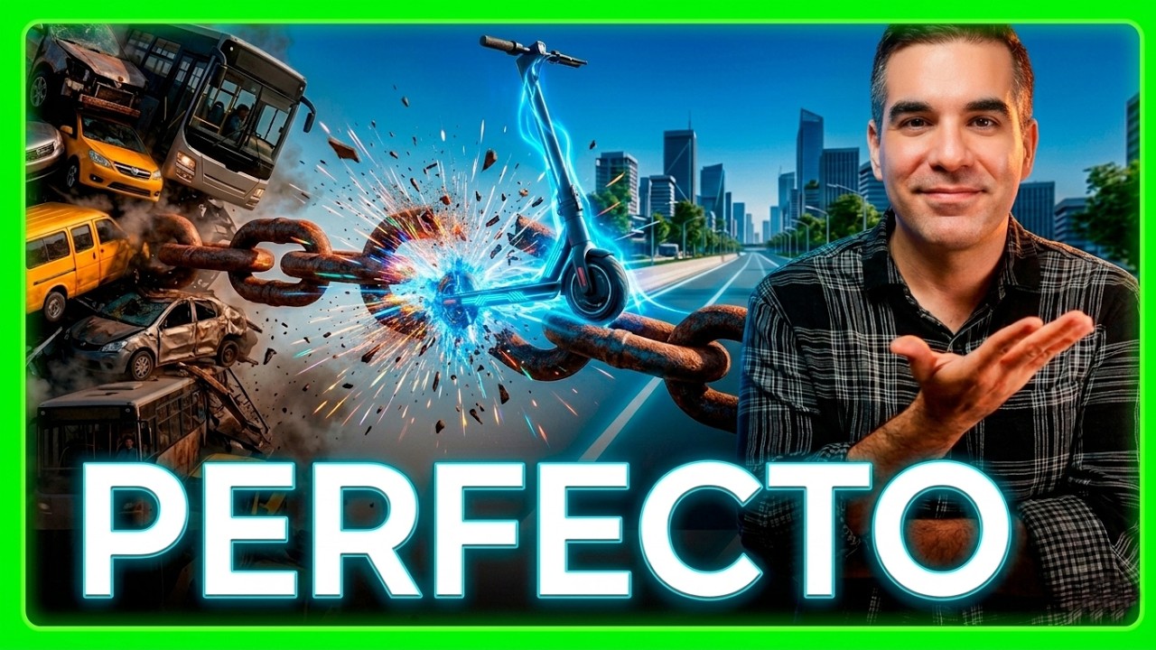 El scooter eléctrico es el vehículo perfecto y no lo entendemos (todavía)