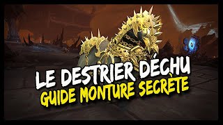 LE DESTRIER DÉCHU - GUIDE MONTURE RARE WOW SHADOWLANDS