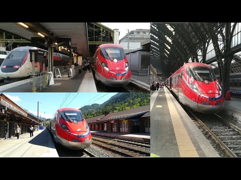 Frecciarossa 1000 Paris Gare de Lyon - Milano Centrale via Lyon Part-Dieu Trenitalia [FULL RIDE !]
