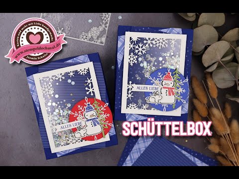 Tutorial: Shaker box with products from Stampin' Up!