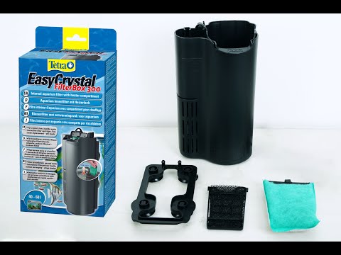 Tetra EasyCrystal : installation du filtre