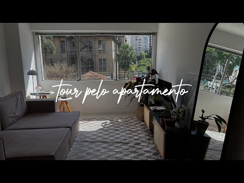 TOUR PELO MEU APARTAMENTO DE 60 m² EM SP! | Luiza Rossi