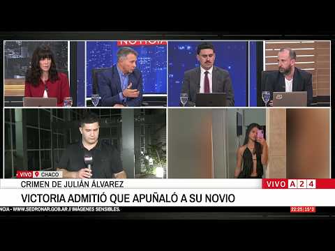 🔴 CRIMEN DE JULIÁN ÁLVAREZ EN CHACO: VICTORIA ADMITIÓ QUE APUÑALÓ A SU NOVIO