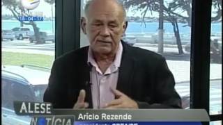 Jornal da ALESE entrevista Arício Resende