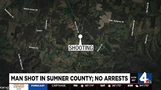 Man shot in Sumner County, no arrests made at this time