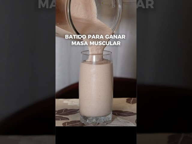 Vídeo relacionado con Alimento para beber con alto contenido calórico vegano batido de calorías para aumentar | Comida para astronautas con carbohidratos Proteína Vitaminas y Minerales Alta dosis | CaloVital (plátano)