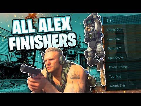 ALL NEW FINISHER MOVES FOR OPERATOR ALEX! 8 LEGENDARY FINISHER MOVES SHOWCASED- SEASON 3 EXECUTIONS
