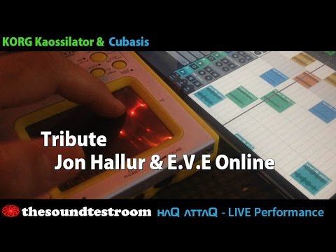 Jón Hallur EVE Online Tribute │ Cubasis for iPad and KORG Kaossilator - haQ attaQ