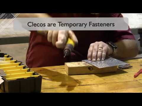 AVT 206 A&P Sheet Metal Class - P1 - Cleco Tutorial