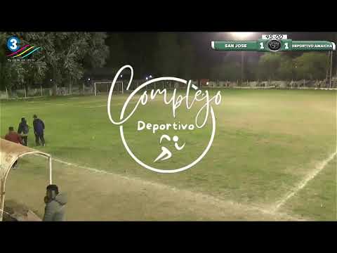 LIGA SANTAMARIANA DE FUTBOL. SAN JOSE VS. DEPORTIVO AMAICHA
