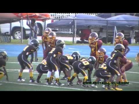 FOOTBALL VILLE Miami Gardens BULLDOGS vs East Boynton Beach WILDCATS 90s 2011
