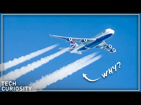Why Planes Leave White Trails In The Sky