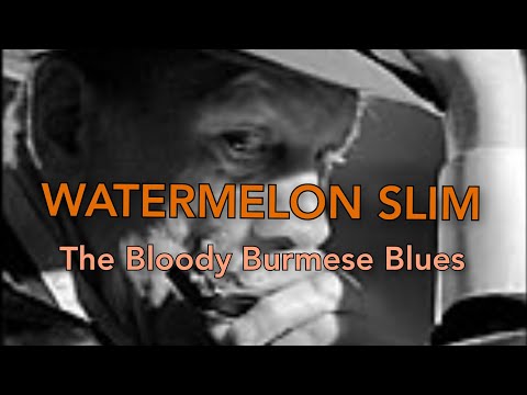 WATERMELON SLIM  The Bloody Burmese Blues