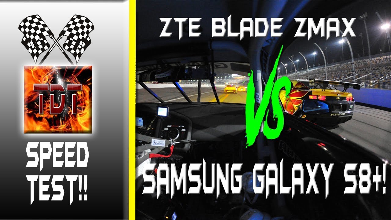 ZTE Blade Z Max Vs Samsung Galaxy S8 Plus Speed Test #TANNA500
