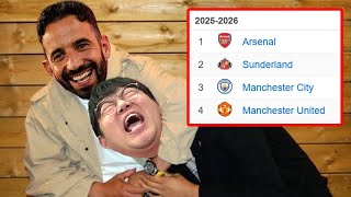 감스트 맨유 4위!! 아모림 감독님 그동안 까서 죄송합니다