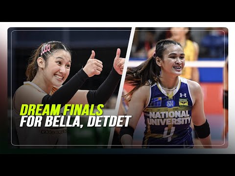 NU's Bella Belen looks forward to finals showdown with UST's Detdet Pepito ABS-CBN News