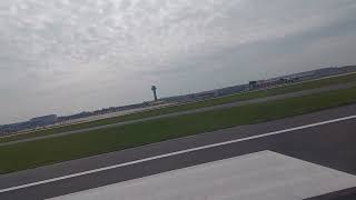 Take off from Stanstead to Gran Canaria.