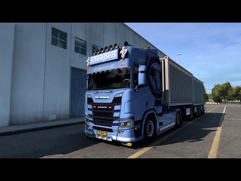 4K | Scania R500 Sneepels+Trailer | ProMods | ETS2 1.46 | Málaga 🇪🇸 - Córdoba 🇪🇸