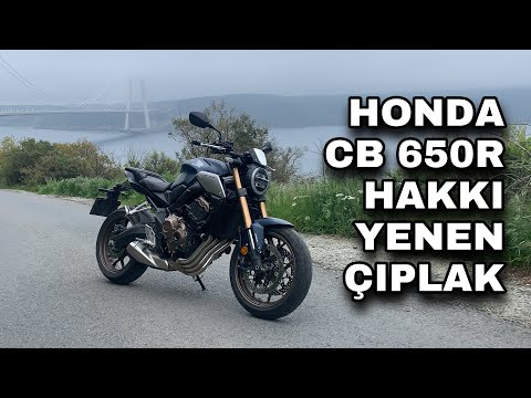 HONDA CB 650R - HAKKI YENEN MOTOSİKLET