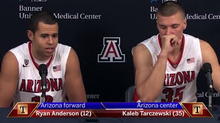 Arizona's Anderson, Zeus on exhibition opener, team chemistry