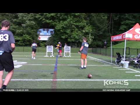 Tyler Kloida   2023 National Scholarship Camp   Highlight Video
