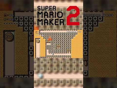 Super Mario Maker 2 - Level 61 - Dirty Donuts