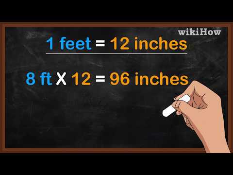 How to Convert Feet to Inches