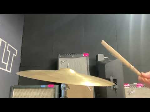 Zildjian Bun E. Carlos, Cheap Trick, 22" A Ride Cymbal (#NP 11) 1970s image 5