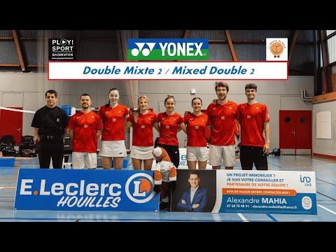 DX2 / XD2 : Senne HOUTHOOFD & Julia GALVE (BML) VS Anthony GOURDON & Elsa DANCKERS (BCCO)