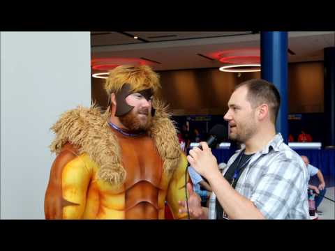 3rd Coast Nerds at Comicpalooza 2017: Titan Cosplay Sabretooth