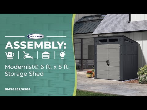Suncast 6x5 Shed Instructions