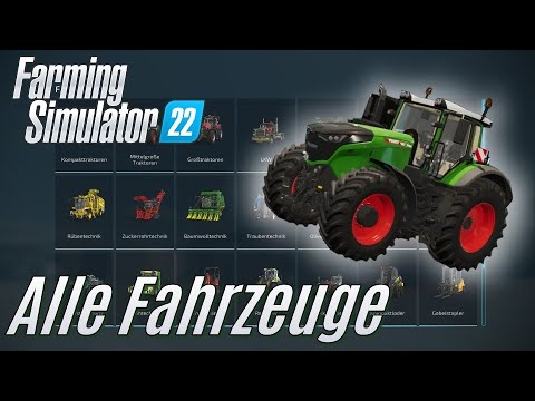 LS22: All vehicles (overview)