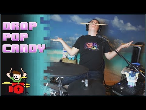 Drop Pop Candy On Drums! -- The8BitDrummer