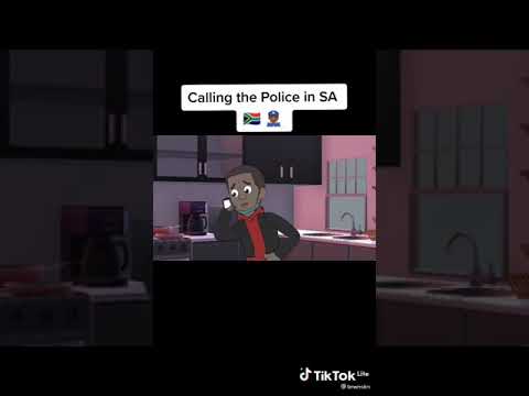 calling the police in South Africa